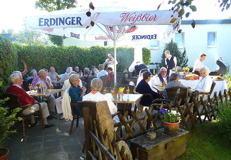 Biergarten  Grillparty
