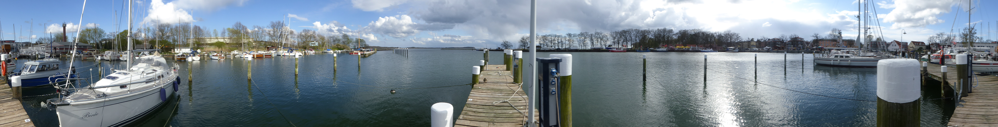 Panorama Hafen Lauterbach